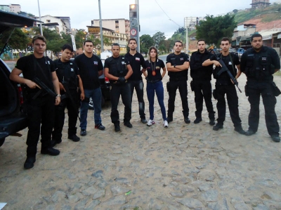 Equipe da Polícia Civil de Cataguases