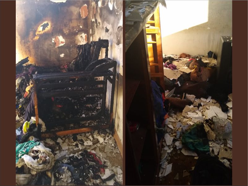 Vizinhos controlam princípio de incêndio em apartamento no São Marcos