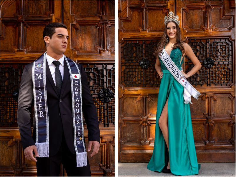 Letícia e Lucas vão representar Cataguases no Miss e Mister CNB 2019