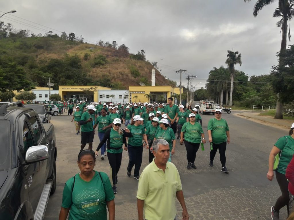 Caminhada da Unimed Cataguases reúne quinhentos participantes