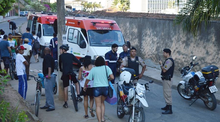 Ciclista morre em acidente com motocicleta no Centro de Leopoldina