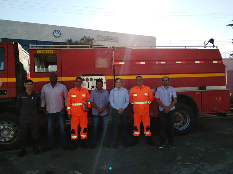 Prefeito de Astolfo Dutra quer uma brigada do Corpo de Bombeiros