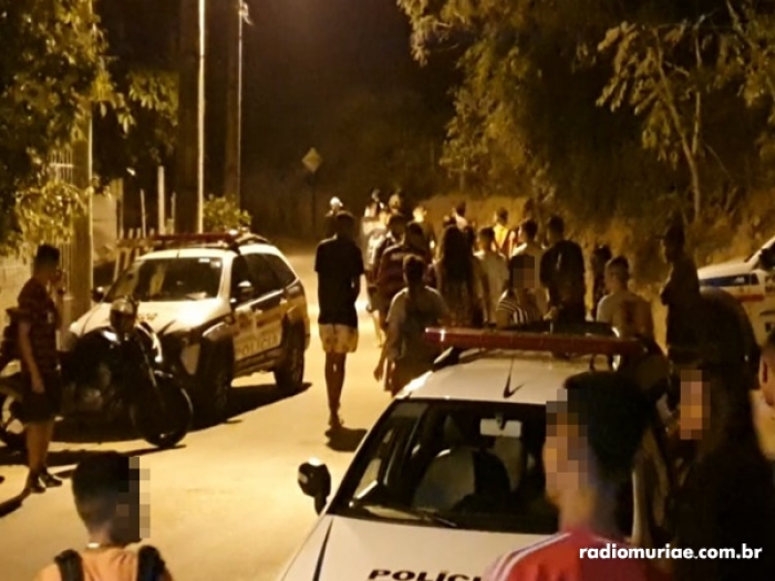 Polícia Militar encerra baile funk em bairro de Muriaé
