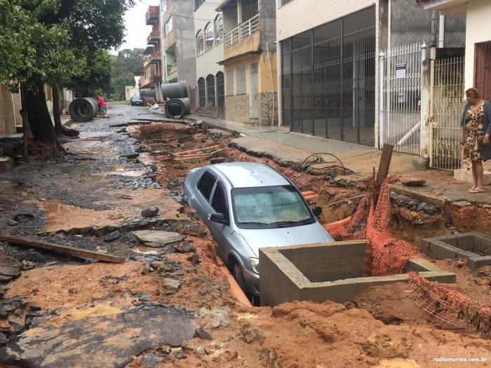 Temporal faz estragos e uma pessoa morre em Muriaé