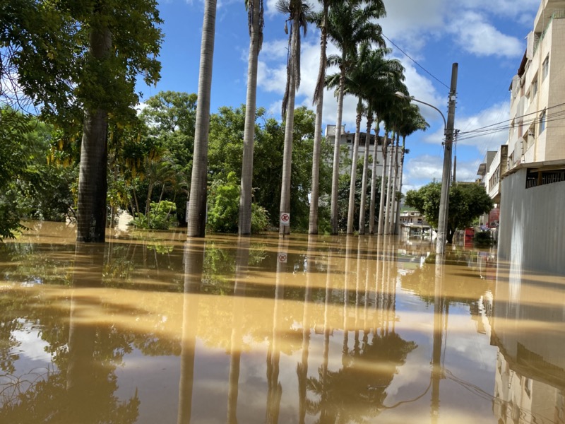 Cataguases se prepara para enfrentar sua terceira enchente