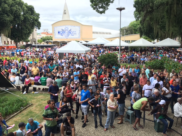Cataguases celebra sua padroeira Santa Rita de Cássia