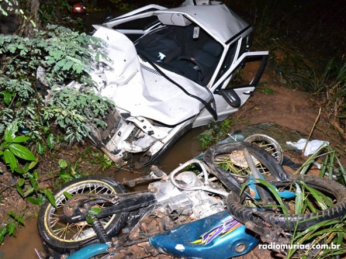 Duas pessoas morrem em acidente na estrada Miraí-Muriaé