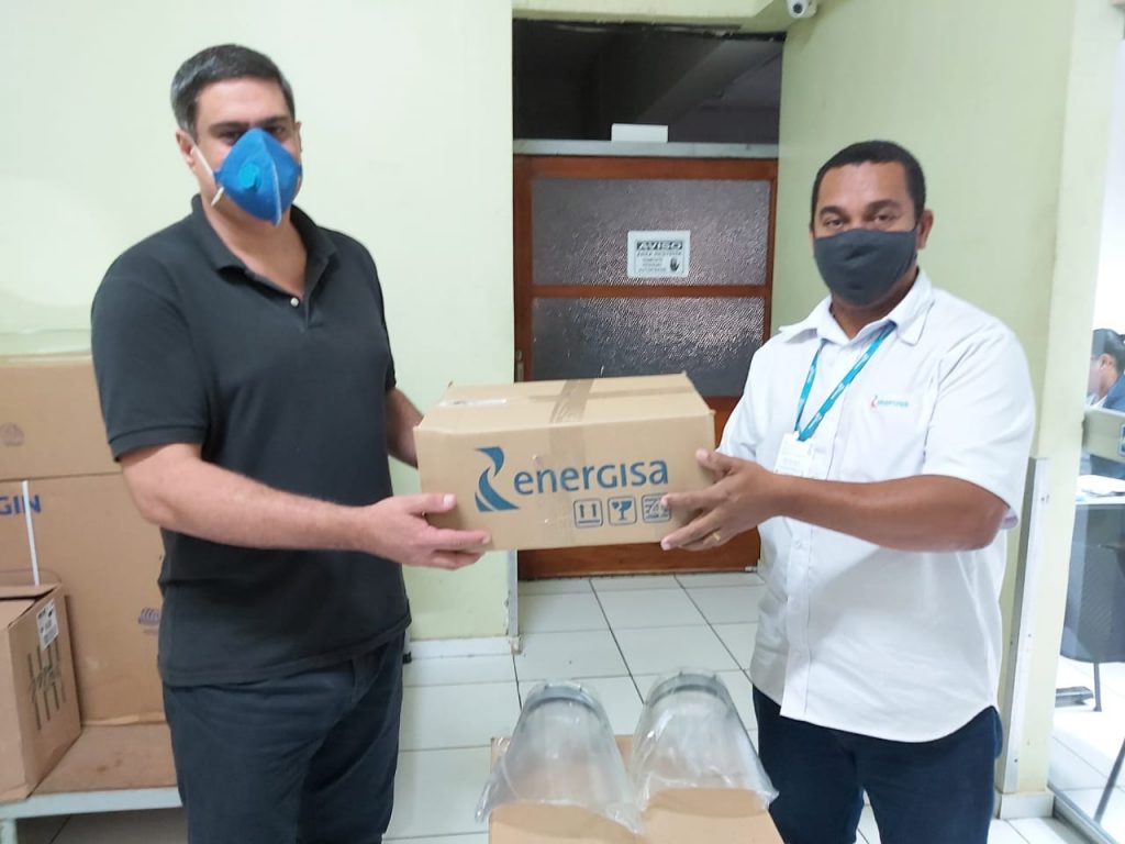 Energisa Minas Gerais doa 450 protetores faciais a instituições de saúde