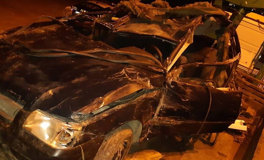 Acidente de carro deixa dois mortos na BR-267 em Leopoldina