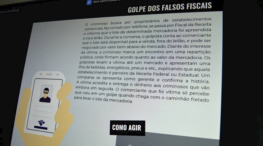 PCMG lança cartilha virtual que orienta sobre 16 tipos de golpes