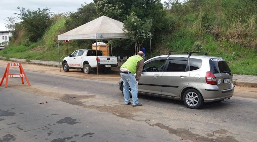 Leopoldina desativa sua barreira sanitária