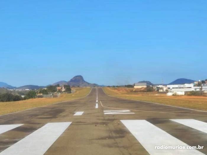 Aeroporto de Muriaé é revitalizado e aguarda autorização da ANAC para voltar a operar