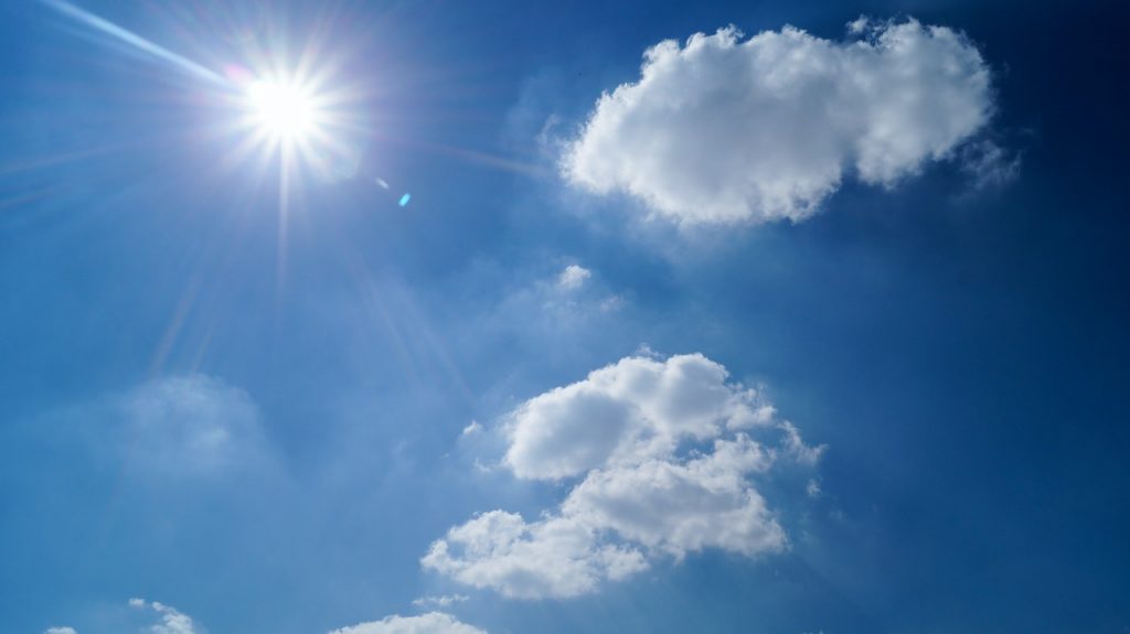 Fim de semana será de muito calor, prevê meteorologia