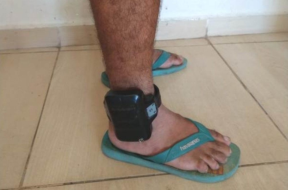 Homem com tornozeleira eletrônica é preso no Bairro Pouso Alegre
