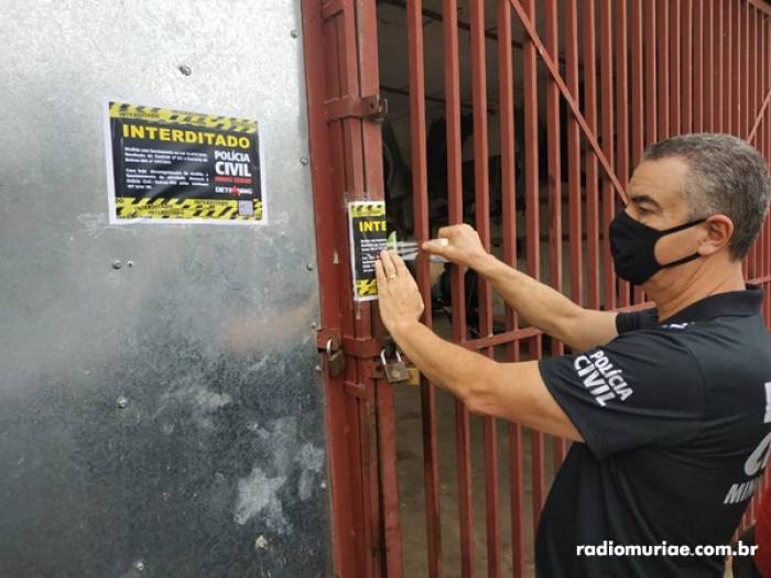 Polícia Civil interdita seis ferros velhos em Muriaé