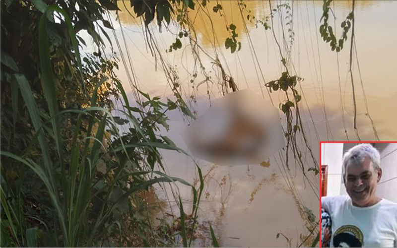 Corpo de homem que estava desaparecido é encontrado no rio Pomba