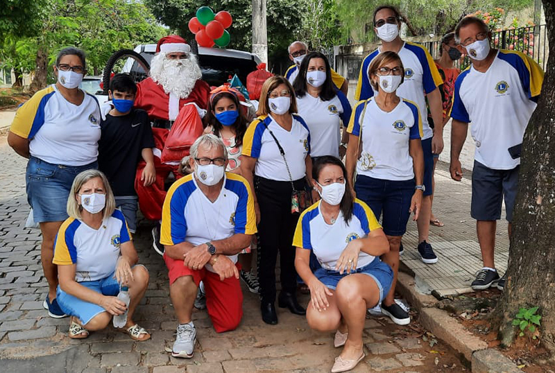 Lions de Cataguases faz campanha Solidária de Natal para as crianças