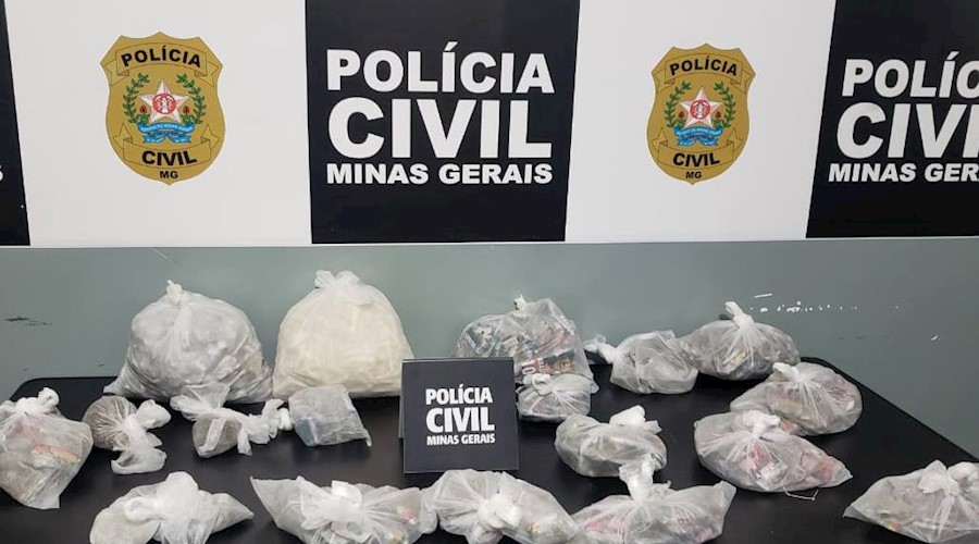 Polícia Civil prende, em Além Paraíba, suspeito de integrar facção criminosa