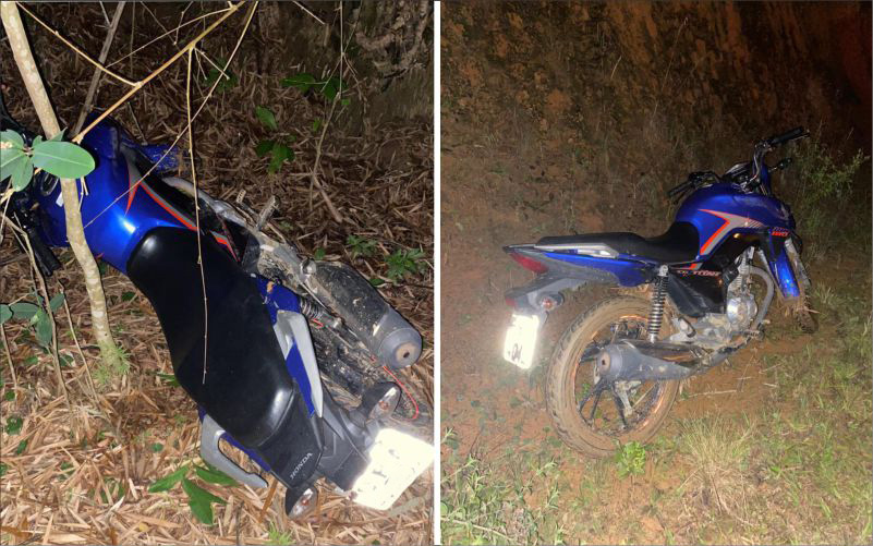 Polícia Militar de Cataguases recupera motocicleta roubada em Ubá