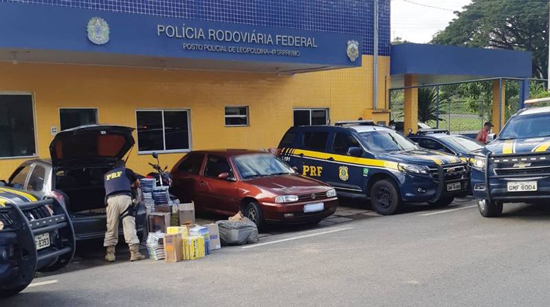 Cinco são detidos por saquear carga de carreta tombada em Leopoldina