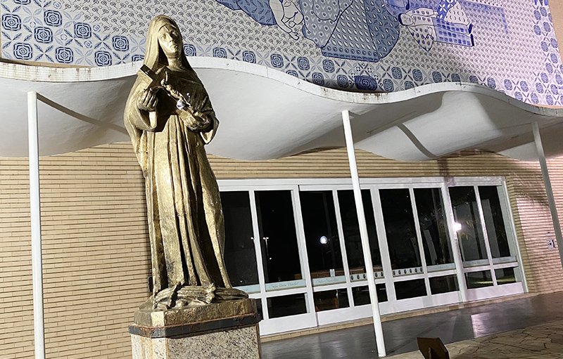 Cataguases celebra, sem festas, sua padroeira Santa Rita de Cássia