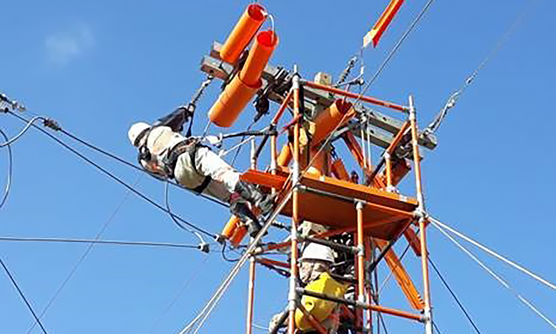 Energisa investe R$ 2 milhões em manutenção das linhas de alta tensão e equipamentos