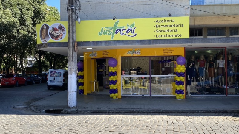 JustAçaí inaugura loja na Vila Domingos Lopes, em Cataguases