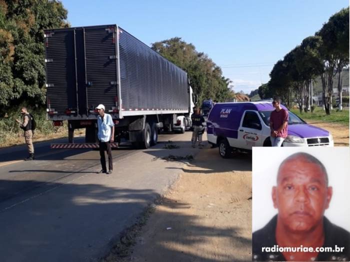 Homem morre após ser atropelado próximo ao trevo de Laranjal