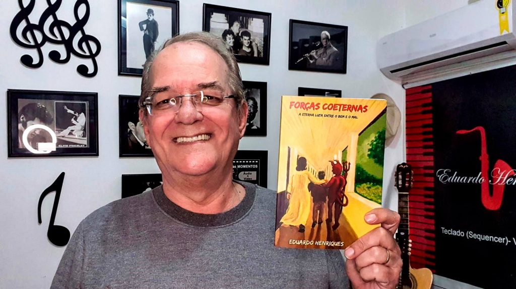 Eduardo Henriques, artista e escritor, lança o livro Forças Coeternas