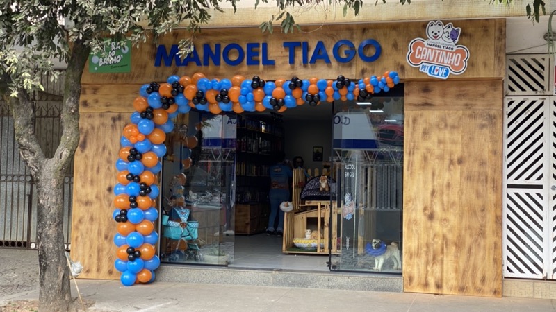 Casa do Fazendeiro Manoel Tiago inaugura nova loja, a Cantinho Pet Love