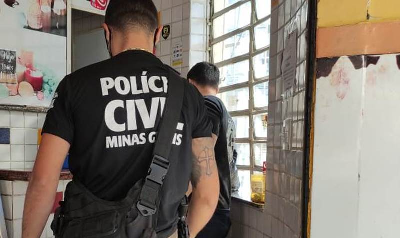 Foragido da Bahia por homicídio é preso pela Polícia Civil em Muriaé