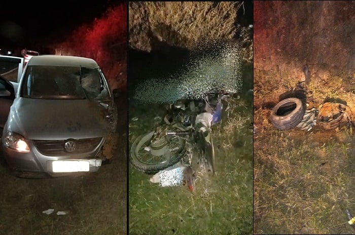 Acidente com três veículos deixa um morto na BR-267 em Bicas