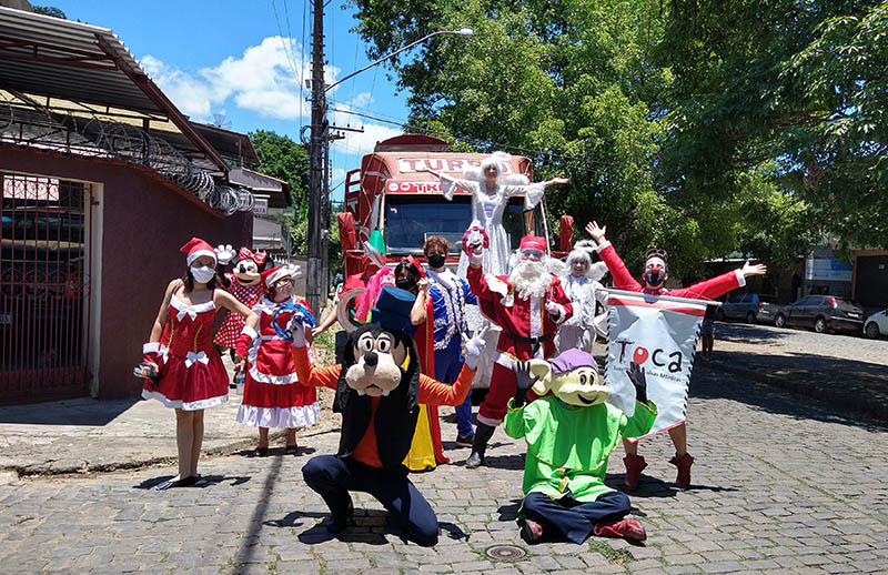 Grupo TOCA realiza neste sábado, 4, a oitava edição do Cortejo de Natal