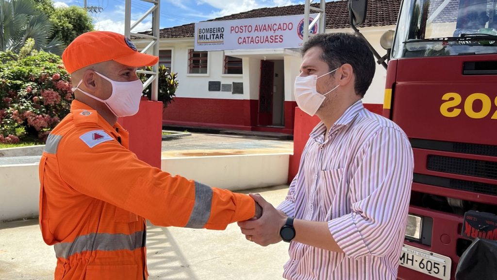 Posto Avançado do Corpo de Bombeiros começa a funcionar em Cataguases