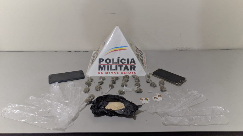 Polícia Militar apreende drogas durante operação em Miraí 