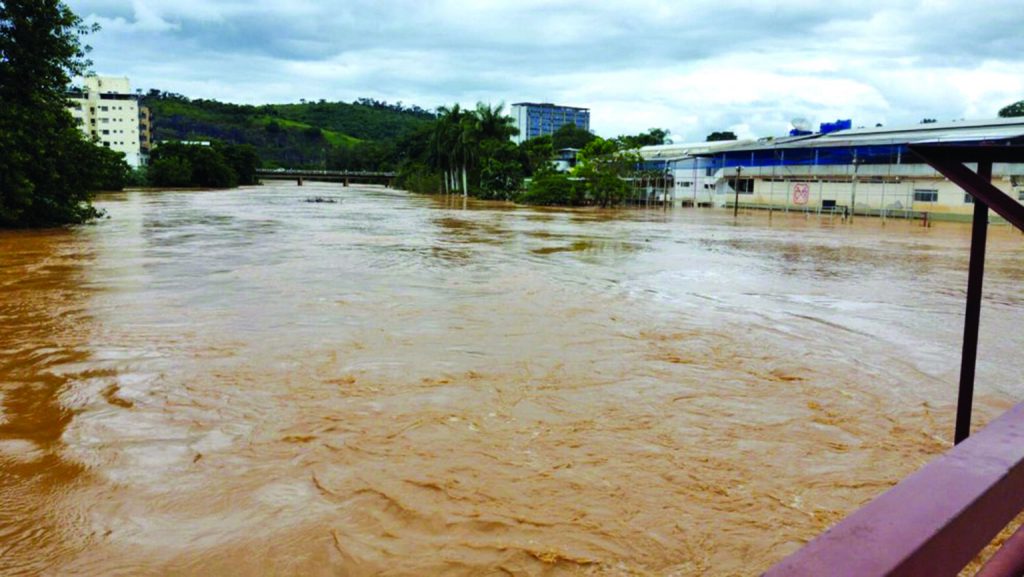 Enchente atinge 3.473 pessoas em Cataguases, informa Prefeitura
