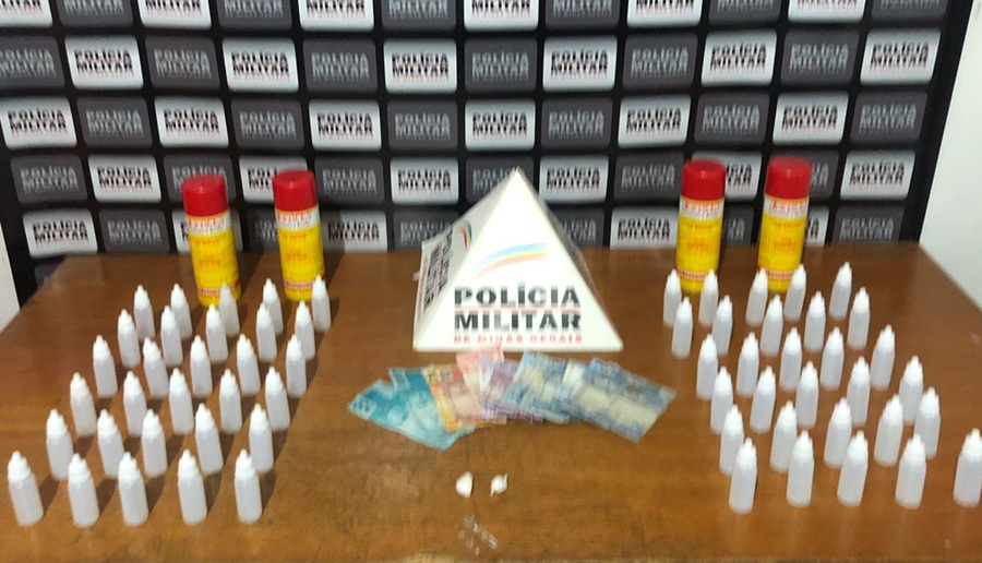 PM apreende em Recreio material usado para fazer “loló”