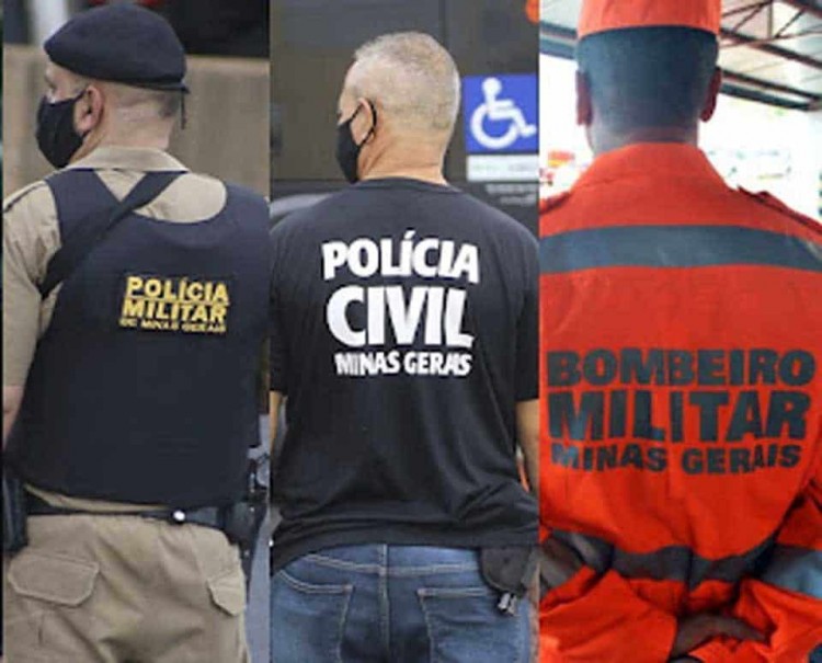Forças de segurança pressionam governo de Minas por recomposição salarial