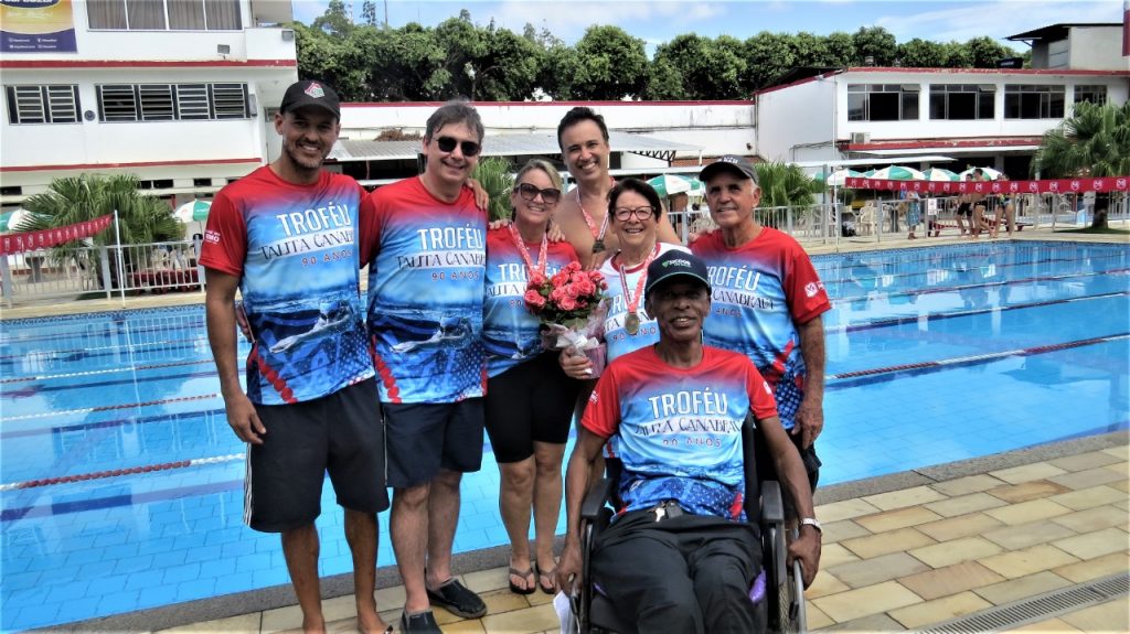 Torneio de natação do Clube do Remo homenageia sua atleta mais idosa