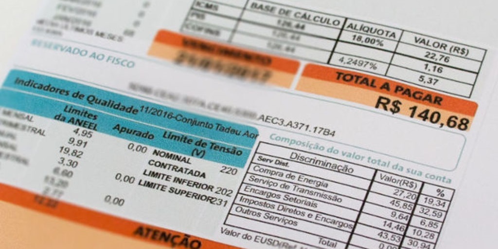 Conta de luz deve ficar sem taxa extra durante todo o ano, diz ONS