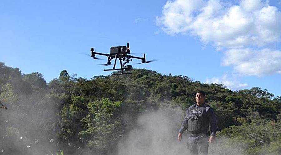 Minas passa a usar drones apreendidos para ajudar na vigilância