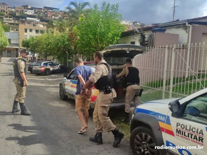 Suspeito de roubar joalheria é preso em Muriaé pela Polícia Militar