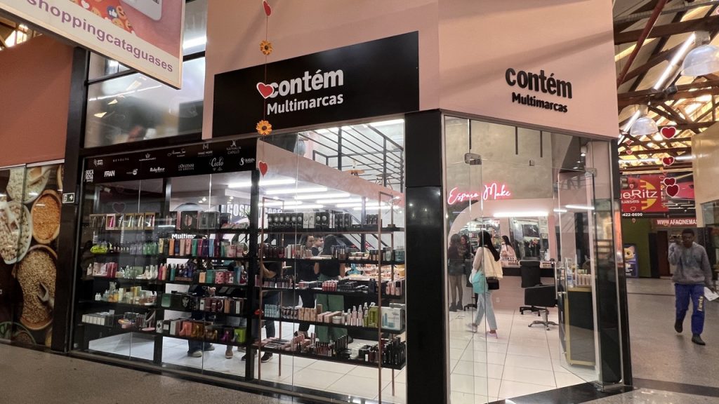 Contém Multimarcas está em novo endereço, agora, no Bahamas Shopping