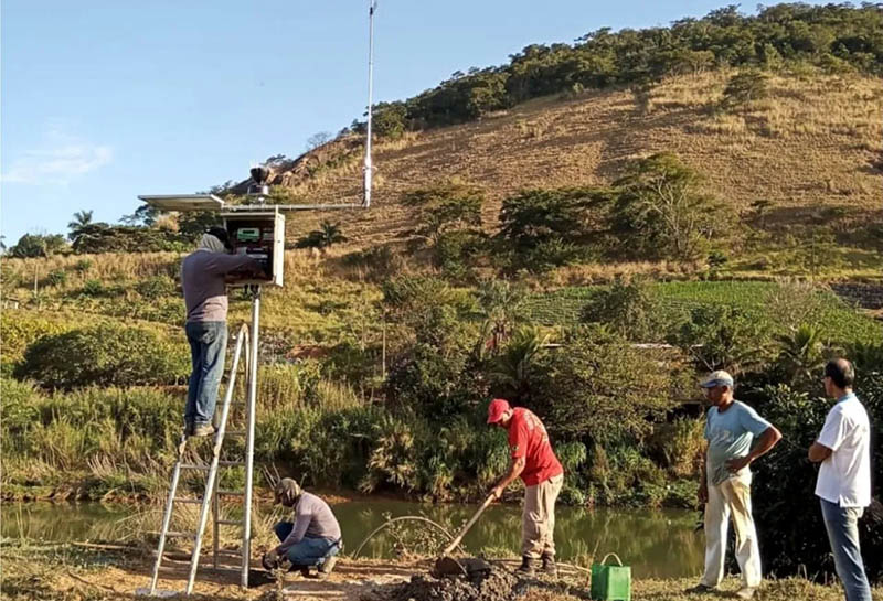 Rios Pomba e Xopotó recebem três estações meteorológicas