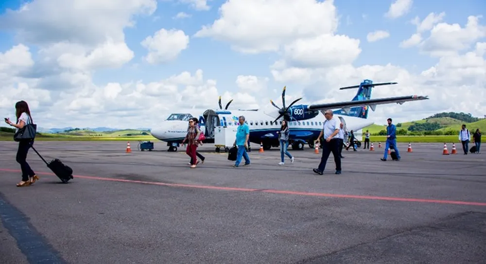 Aeroporto Regional da Zona da Mata passa a oferecer novo voo da Azul