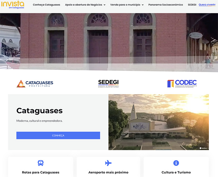 Prefeitura lança site que