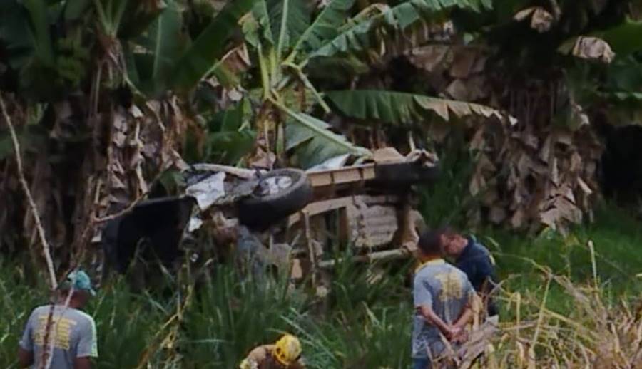 Motorista morre após capotar carro próximo ao distrito de Tebas