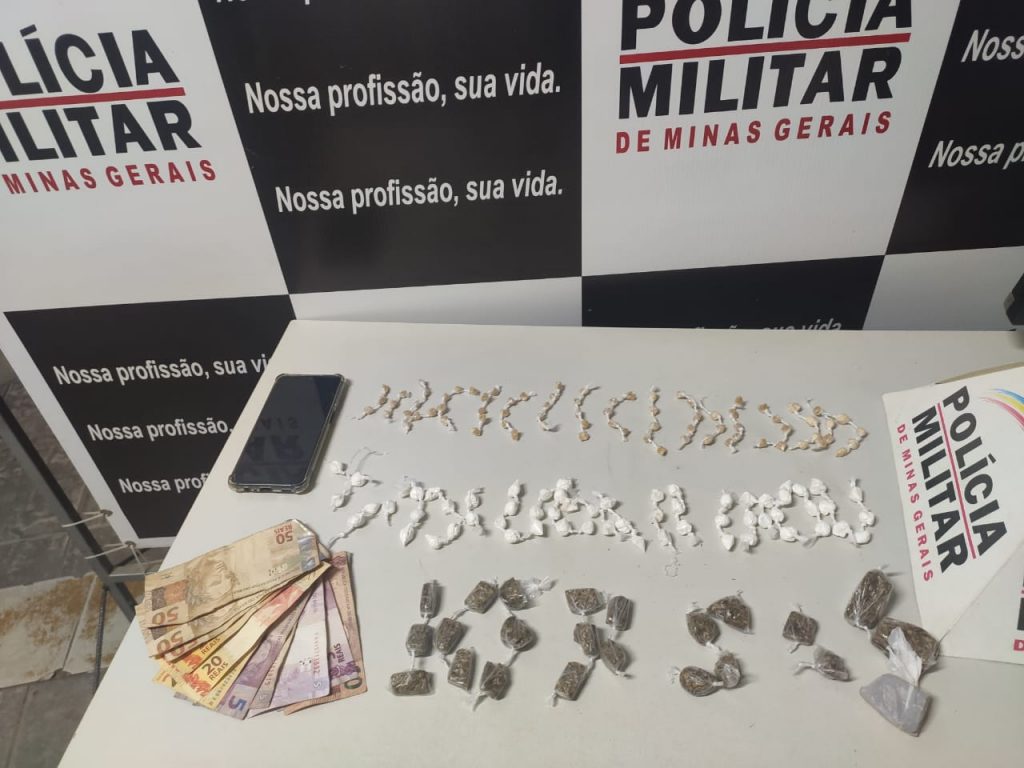 PM prende três por tráfico em operação preventiva nesta sexta-feira