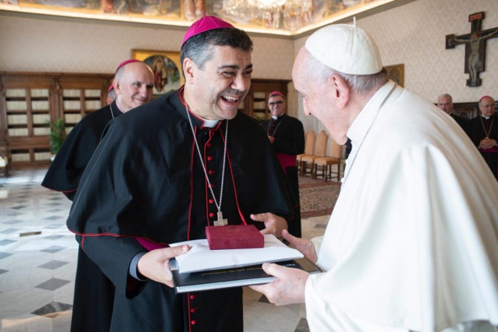 Dom Edson Oriolo comenta encontro com o Papa Francisco