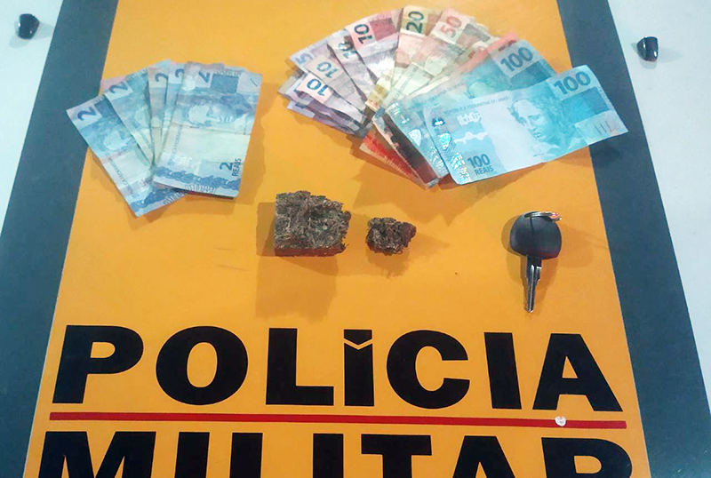 PRMv Dona Euzébia persegue e prende suspeitos de tráfico de drogas